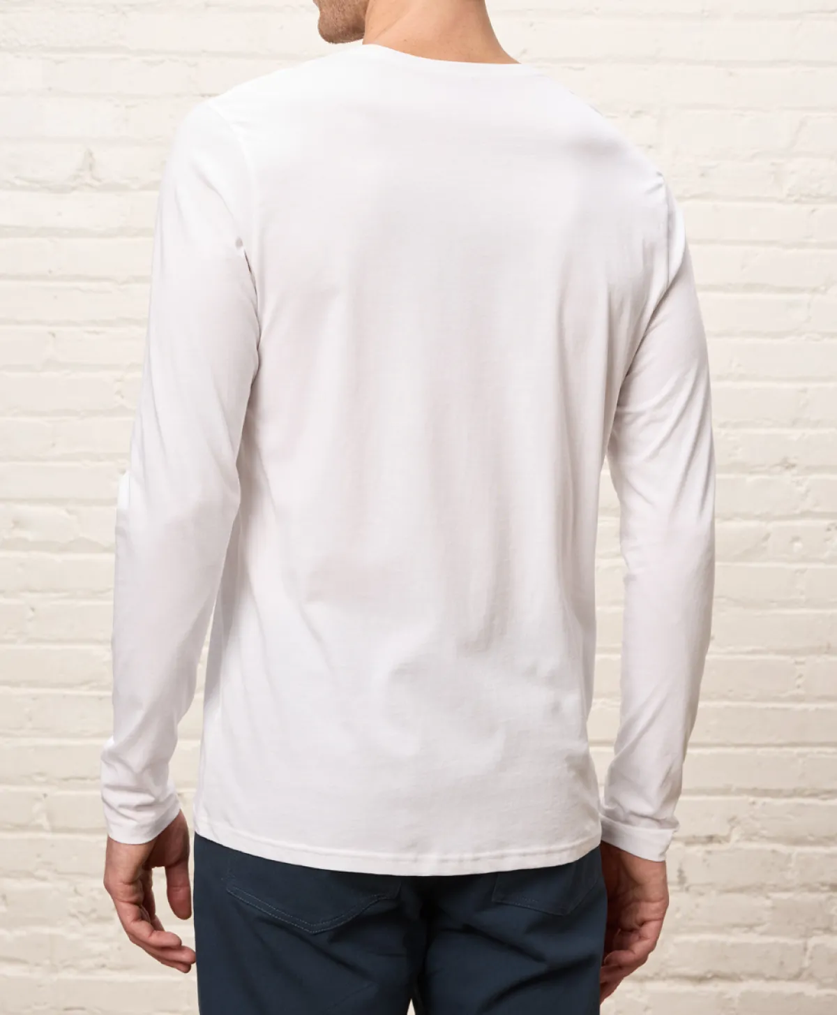 Pact Organic Softspun Essential Crewneck Long Sleeve Tee