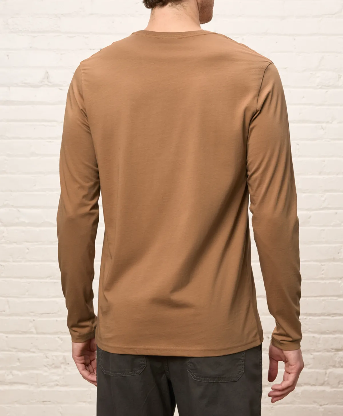 Pact Organic Softspun Essential Crewneck Long Sleeve Tee