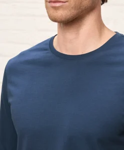Pact Organic Softspun Essential Crewneck Long Sleeve Tee