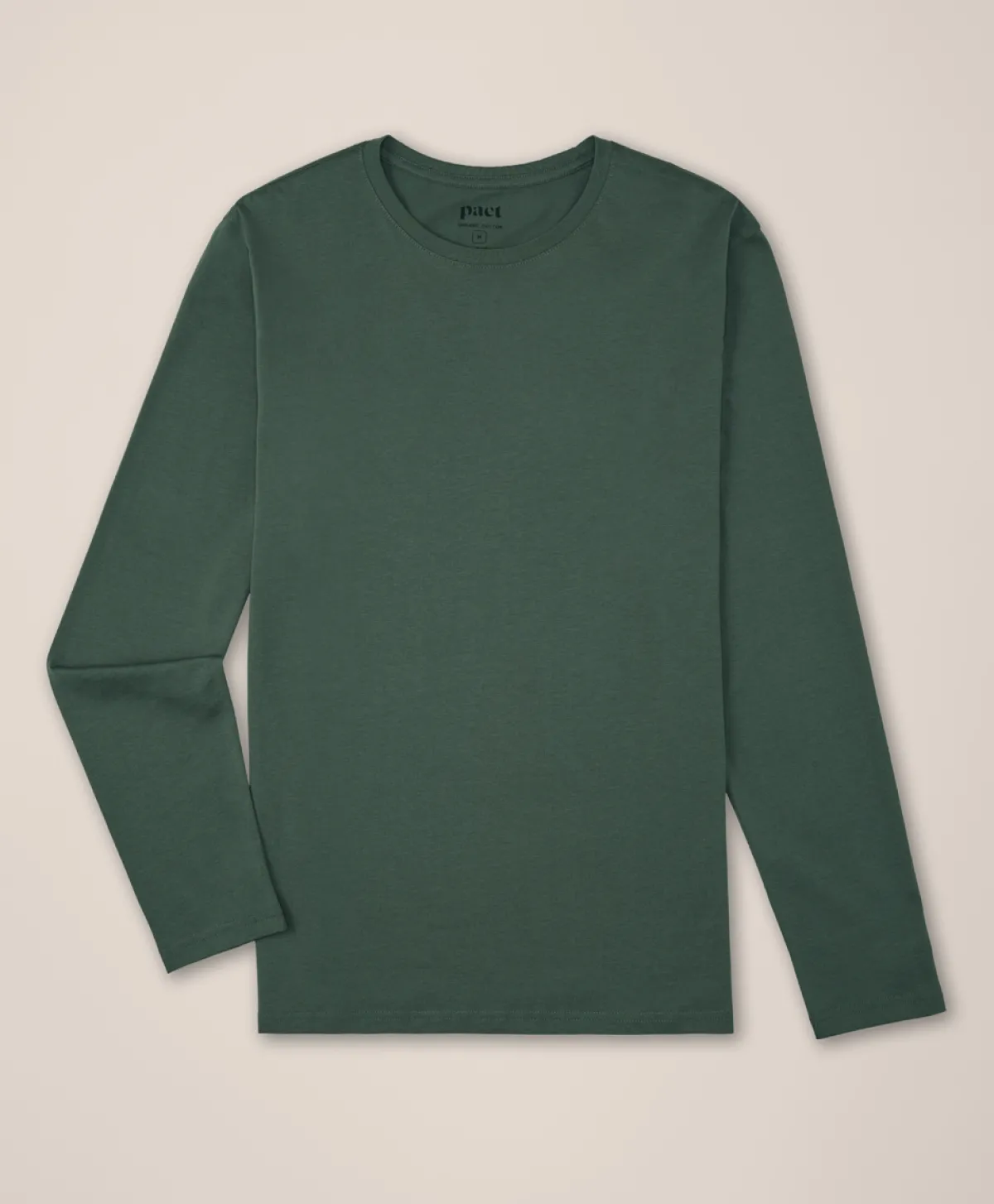 Pact Organic Softspun Essential Crewneck Long Sleeve Tee