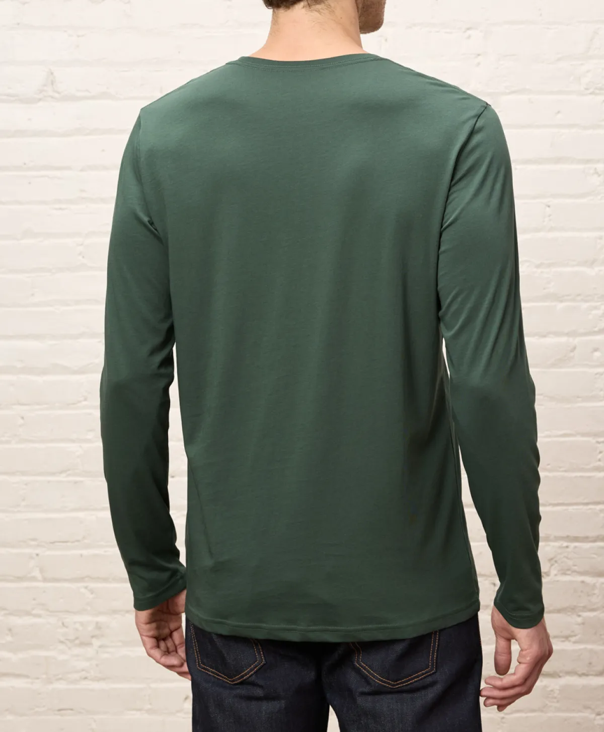 Pact Organic Softspun Essential Crewneck Long Sleeve Tee
