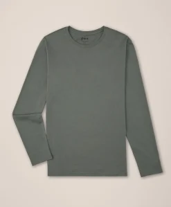Pact Organic Softspun Essential Crewneck Long Sleeve Tee