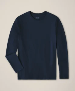 Pact Organic Softspun Essential Crewneck Long Sleeve Tee