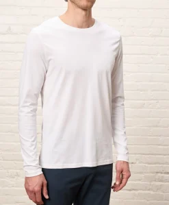 Pact Organic Softspun Essential Crewneck Long Sleeve Tee