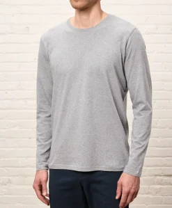 Pact Organic Softspun Essential Crewneck Long Sleeve Tee