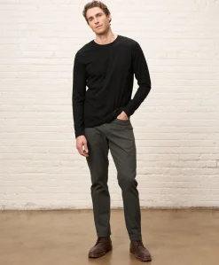 Pact Organic Softspun Essential Crewneck Long Sleeve Tee