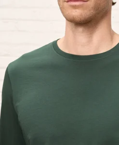 Pact Organic Softspun Essential Crewneck Long Sleeve Tee