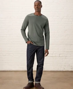 Pact Organic Softspun Essential Crewneck Long Sleeve Tee