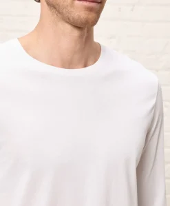 Pact Organic Softspun Essential Crewneck Long Sleeve Tee
