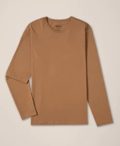Pact Organic Softspun Essential Crewneck Long Sleeve Tee