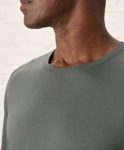 Pact Organic Softspun Essential Crewneck Long Sleeve Tee
