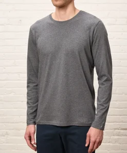 Pact Organic Softspun Essential Crewneck Long Sleeve Tee
