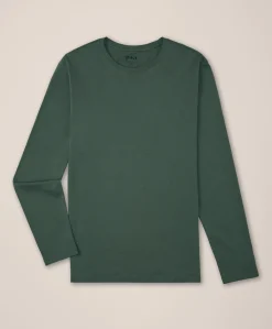 Pact Organic Softspun Essential Crewneck Long Sleeve Tee