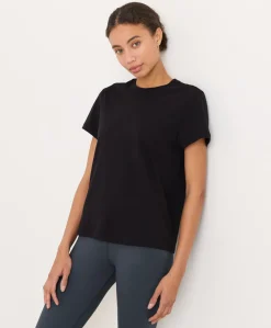 Women Pact Organic Softspun Essential Crewneck Tee