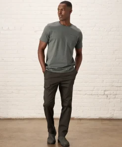 Pact Organic Softspun Essential Pocket Crew Tee