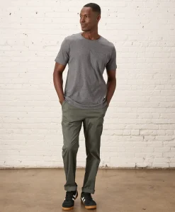 Pact Organic Softspun Essential Pocket Crew Tee