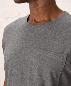 Pact Organic Softspun Essential Pocket Crew Tee