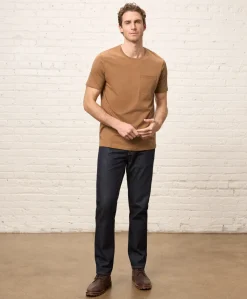 Pact Organic Softspun Essential Pocket Crew Tee