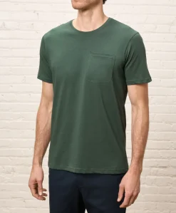 Pact Organic Softspun Essential Pocket Crew Tee