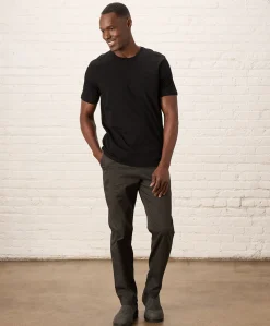 Pact Organic Softspun Essential Pocket Crew Tee