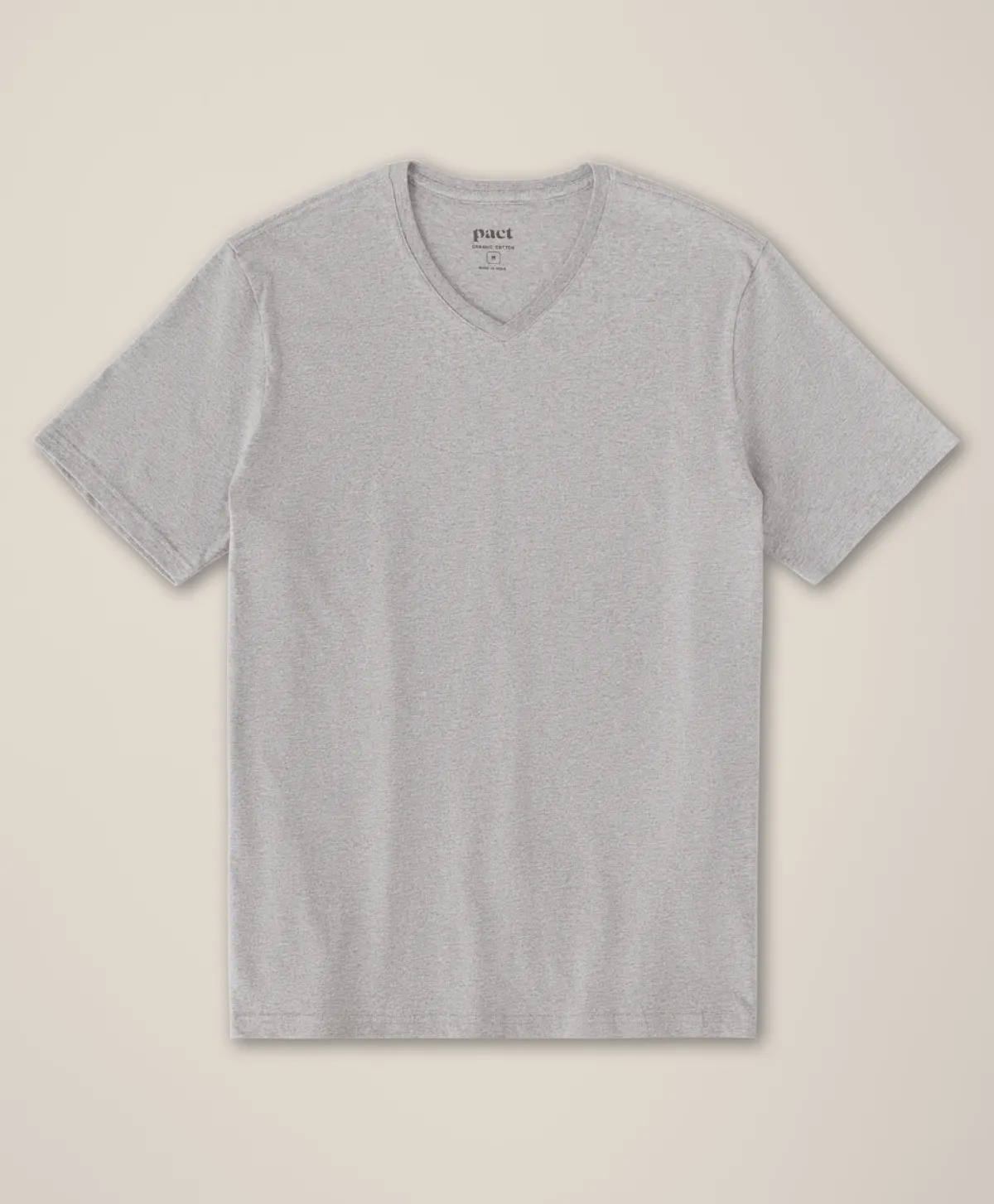 Pact Organic Softspun Essential V-Neck Tee