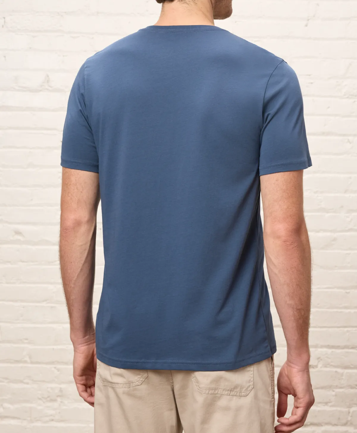 Pact Organic Softspun Essential V-Neck Tee