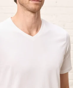 Pact Organic Softspun Essential V-Neck Tee