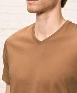 Pact Organic Softspun Essential V-Neck Tee