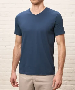 Pact Organic Softspun Essential V-Neck Tee