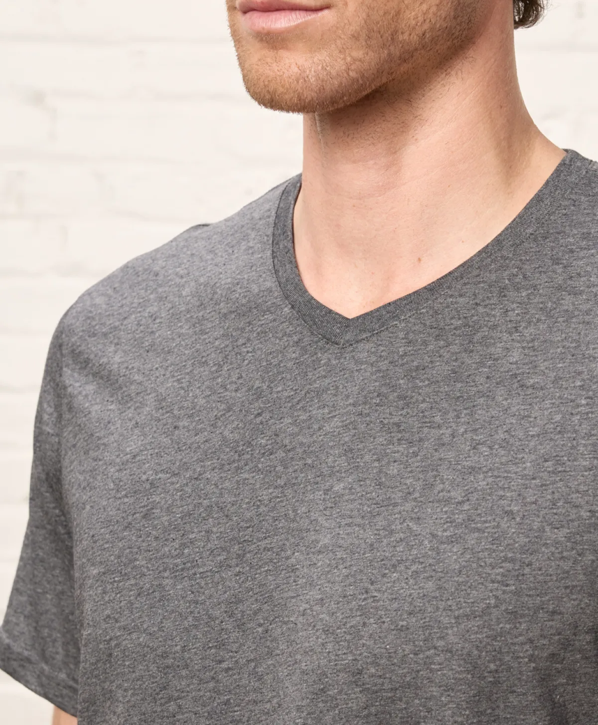 Pact Organic Softspun Essential V-Neck Tee