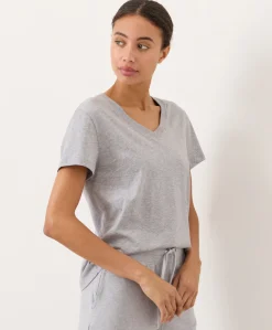 Women Pact Organic Softspun Essential V-Neck Tee