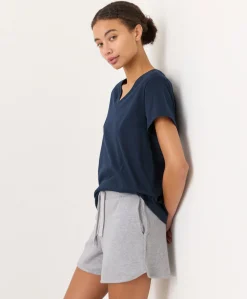 Women Pact Organic Softspun Essential V-Neck Tee