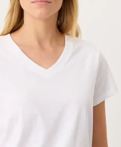 Women Pact Organic Softspun Essential V-Neck Tee