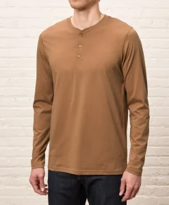 Pact Organic Softspun Long Sleeve Henley