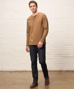 Pact Organic Softspun Long Sleeve Henley