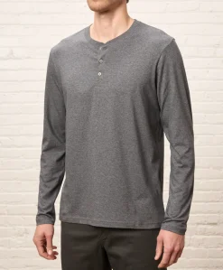 Pact Organic Softspun Long Sleeve Henley