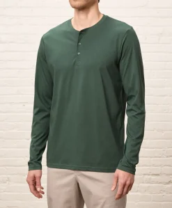 Pact Organic Softspun Long Sleeve Henley