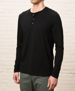 Pact Organic Softspun Long Sleeve Henley