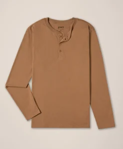 Pact Organic Softspun Long Sleeve Henley