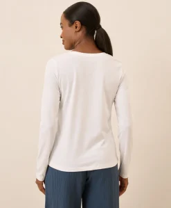 Women Pact Organic Softspun Long Sleeve Scoop Neck Tee