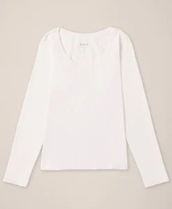 Women Pact Organic Softspun Long Sleeve Scoop Neck Tee