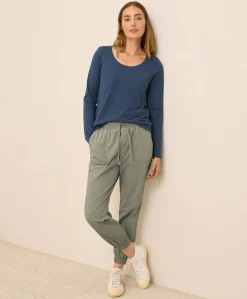 Women Pact Organic Softspun Long Sleeve Scoop Neck Tee