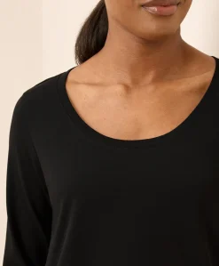 Women Pact Organic Softspun Long Sleeve Scoop Neck Tee