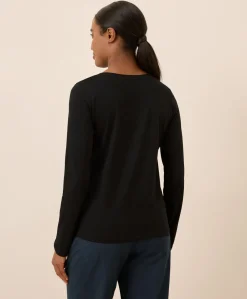 Women Pact Organic Softspun Long Sleeve Scoop Neck Tee