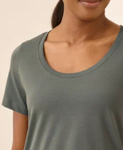 Women Pact Organic Softspun Scoop Neck Tee