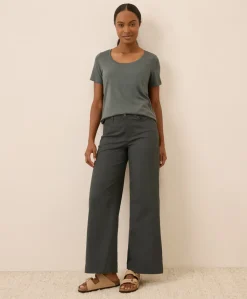 Women Pact Organic Softspun Scoop Neck Tee