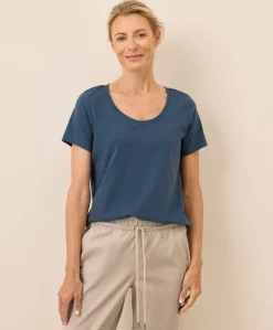 Women Pact Organic Softspun Scoop Neck Tee