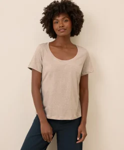 Women Pact Organic Softspun Scoop Neck Tee