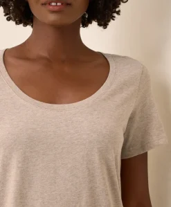 Women Pact Organic Softspun Scoop Neck Tee