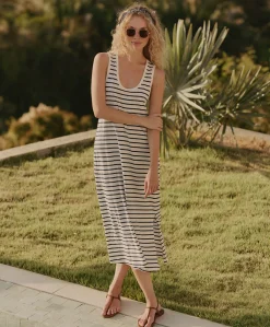 Women Pact Organic Softspun Tank Midi Dress